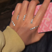 Women's Zirconia Bracelet Adjustable Geometric Design Jewelry