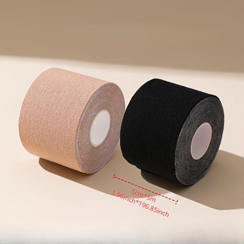 Waterproof Polyester Lingerie Tape for Breast Lift and Support, Invisible, Sweat-Proof, Suitable for Sports and Swimwear