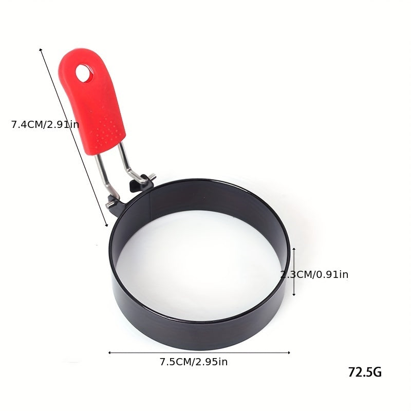Stainless Steel Egg Poacher Rings Set of 1 Non-Stick Cooking Accessories