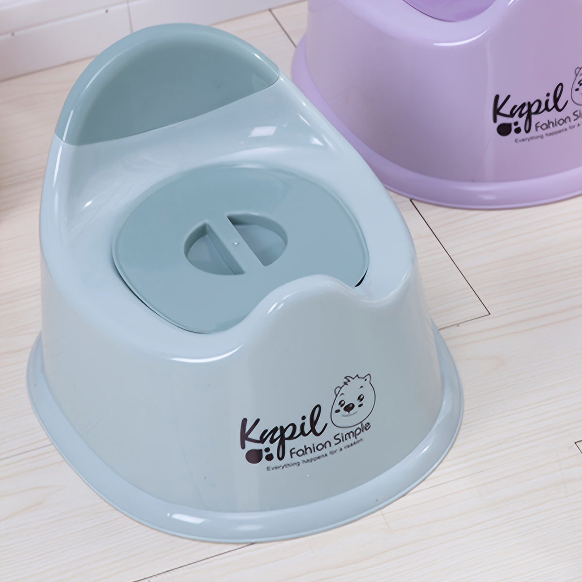 Kids' Potty Training Seat for Toddlers Under 3 Years Pink Purple Blue Durable Plastic