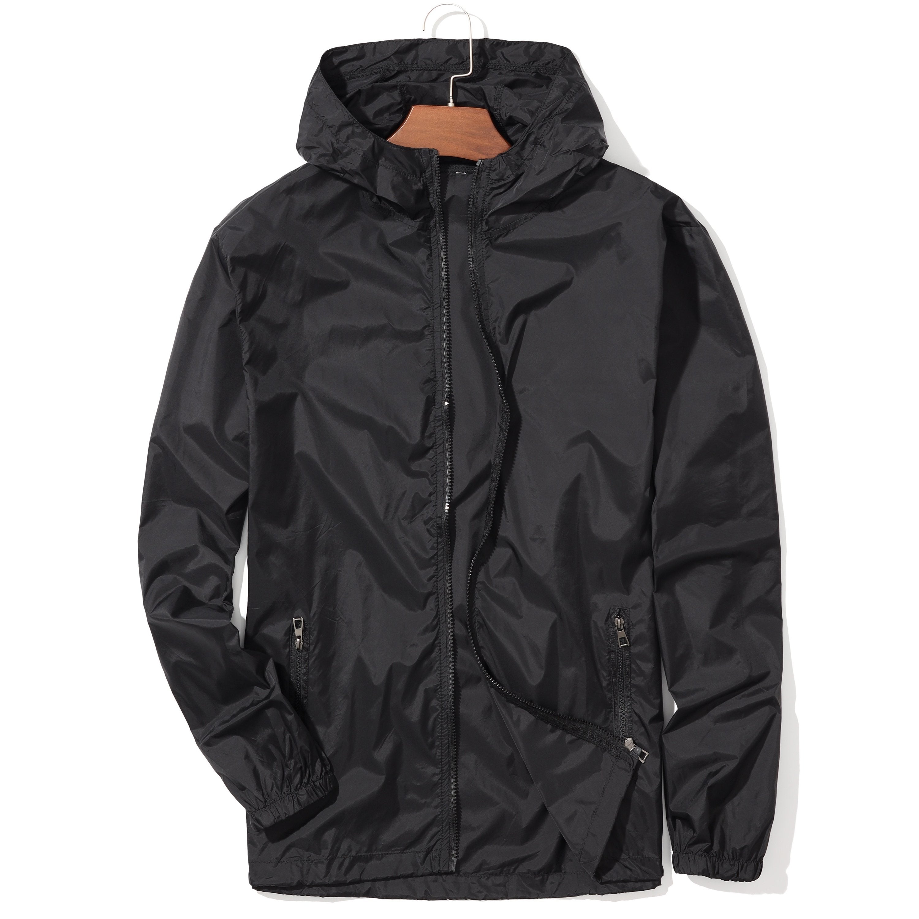 Breathable Sun Protection Windbreaker for Men and Women Quick-Drying Hooded Casual Outdoor Spring Summer