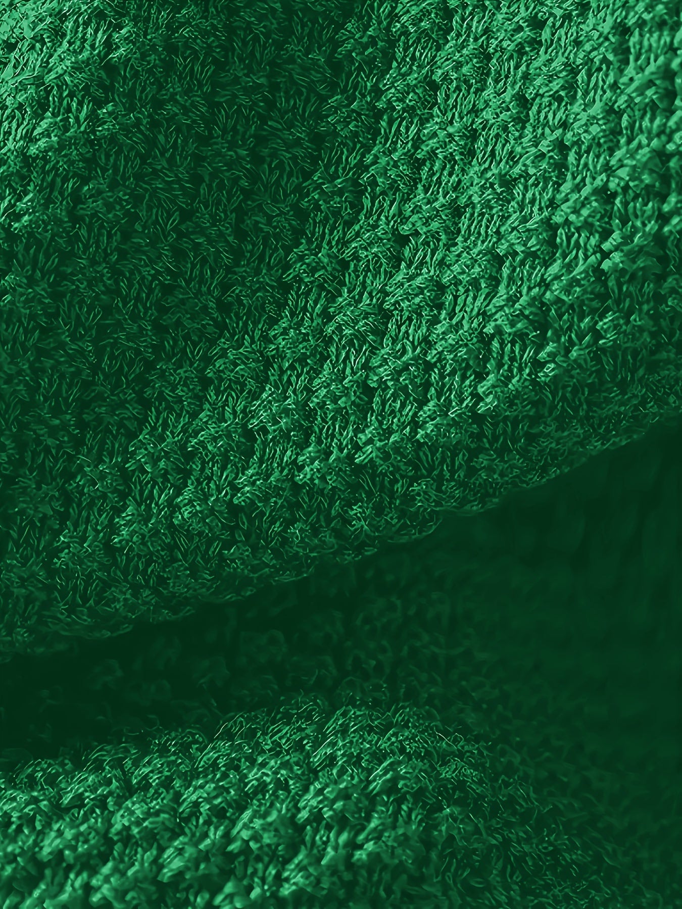 Plus Size Women's Turtleneck Sweater Long Sleeve Navy Blue Fall Winter