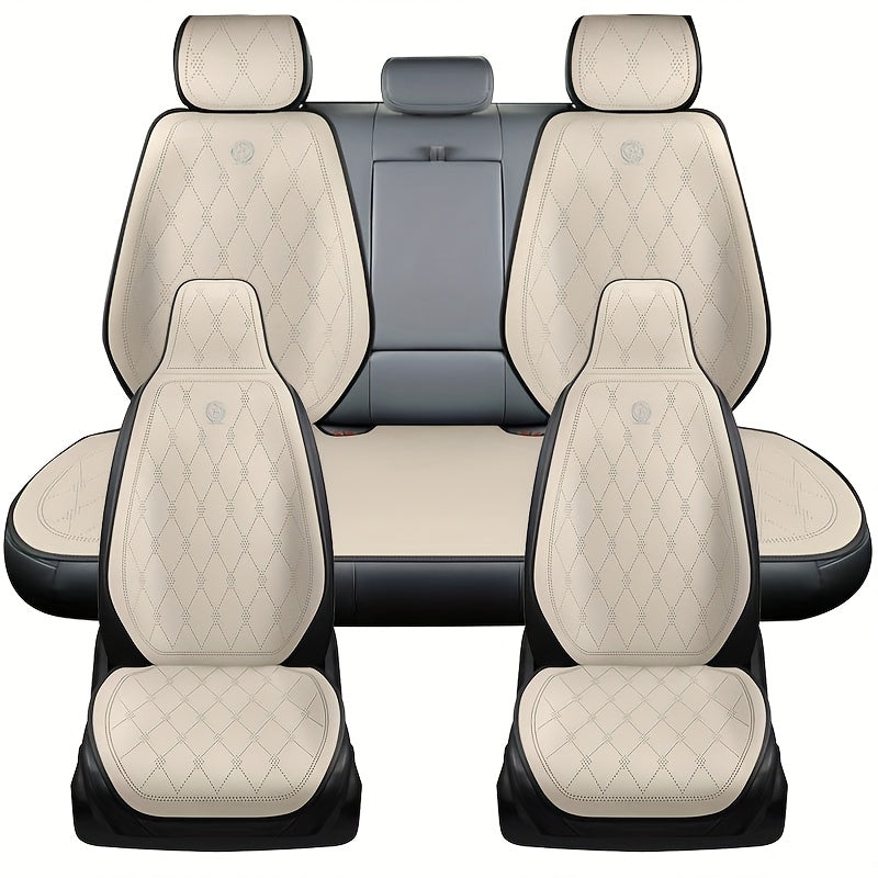 Универсальные дышащие нескользящие чехлы для автомобильных сидений для всех сезонов