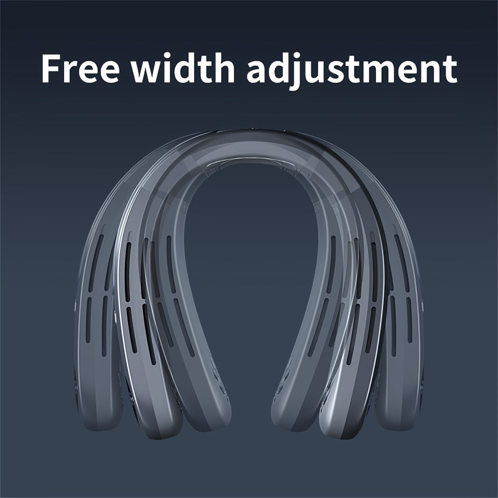 Mini Hanging Neck Fan Portable Wearable Halter Fan 4000mAh Cool Design