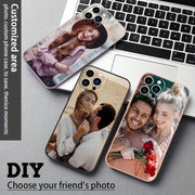 Personalized iPhone Case with Custom Photo Design for All Models TPU Air Cushion
