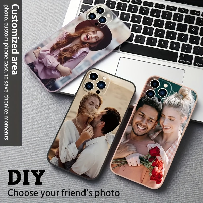 Personalized iPhone Case with Custom Photo Design for All Models TPU Air Cushion