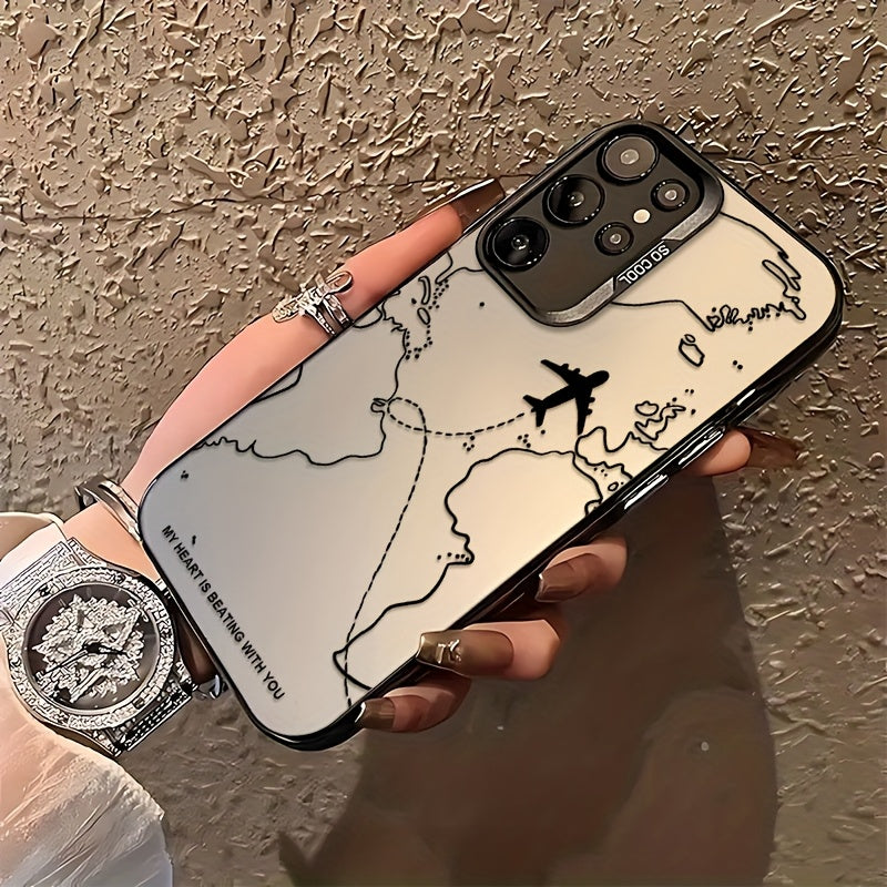 Чехол для телефона Galaxy S20 S21 S22 S23 S24 S25 из TPU с матовым покрытием и антиударной защитой, с мультяшным дизайном