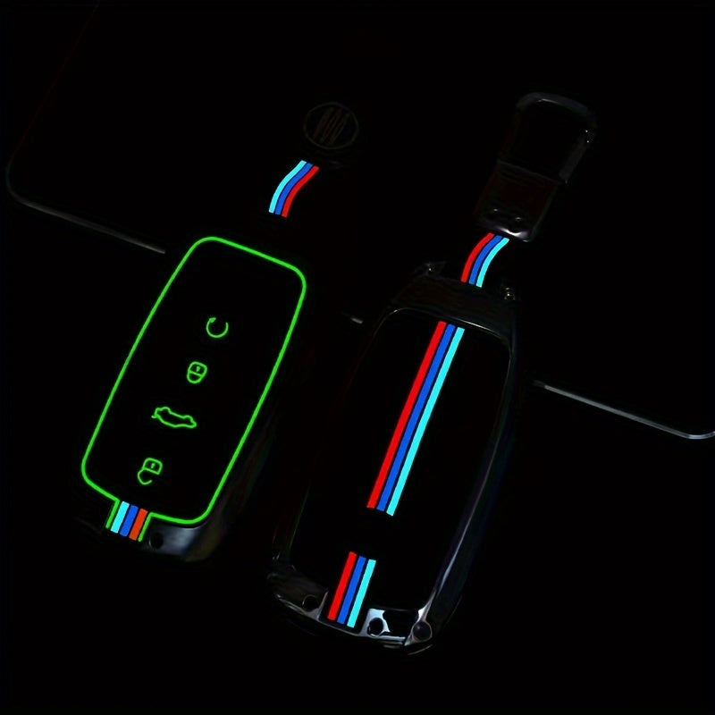 Car Key Case for SUV Universal Leather with Keychain for Tiggo 7 Plus Arrizo 5 Plus