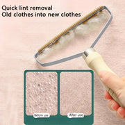 Portable Manual Lint Remover 2-Pack for Pet Hair Clothes Sofa Carpet Fabric Shaver