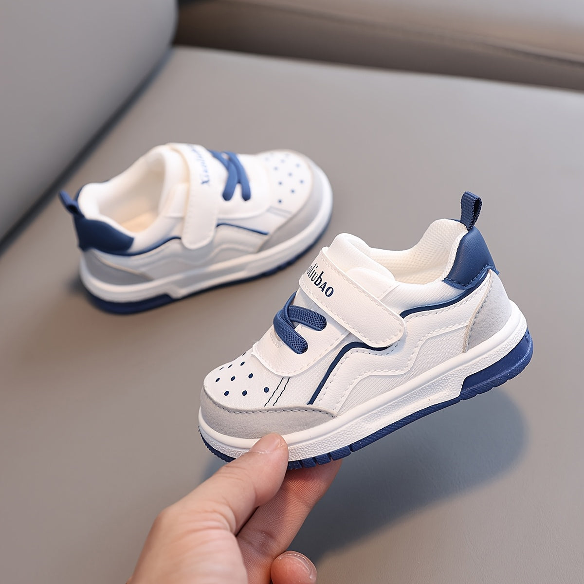 Children's Spring and Autumn Breathable Anti-slip Baby Walking Shoes Low Top Toddler Sneakers