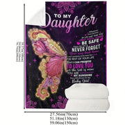 Kids Girls Flannel Blanket Soft Warm Cozy Snuggle Throw for Bed Sofa Travel