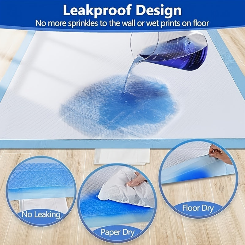 Disposable Pet Training Pads Waterproof Quick-Dry for Dogs and Cats 20-100 Sheets