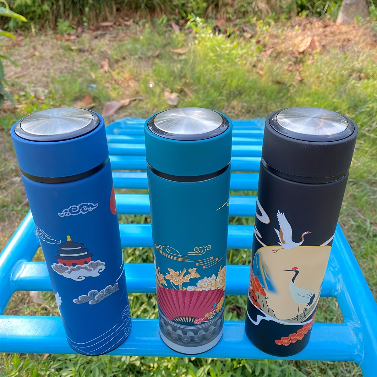 16.9oz Stainless Steel Water Bottle BPA-Free Lightweight for Sports Office Car Outdoors