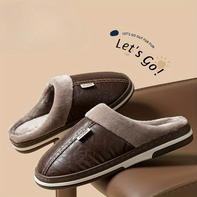 Unisex Extra-Large Lightweight Non-Slip Indoor Slippers for Couples