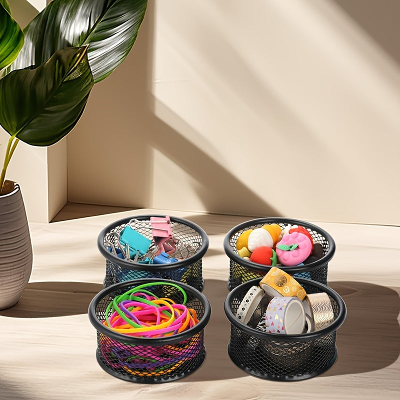 Desk Organizer Storage Box for Paperclips and Push Pins