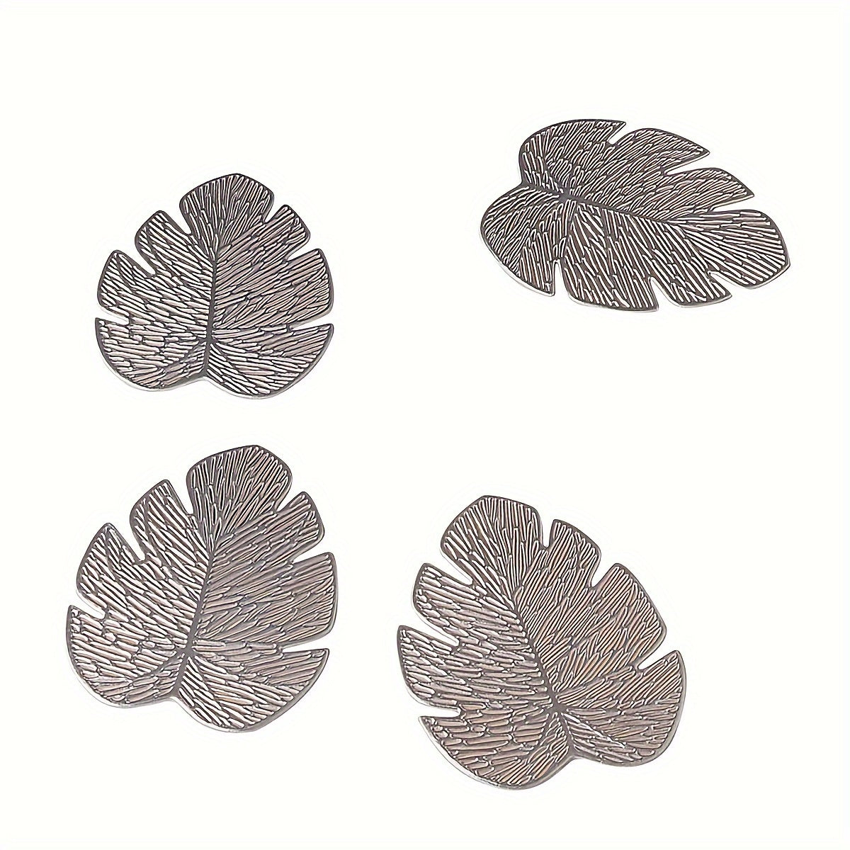 Posavasos de PVC resistentes al calor para mesas de la serie Golden, antideslizantes, set de 6