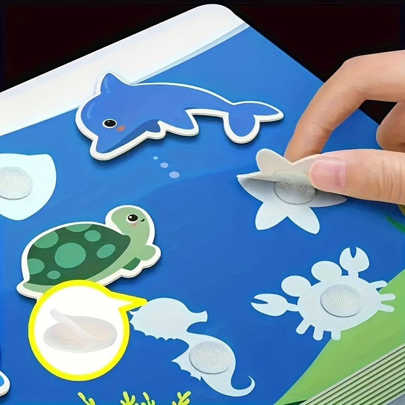 1000pcs Transparent Magic Stickers 1.5cm Diameter for DIY Crafts School Home Office