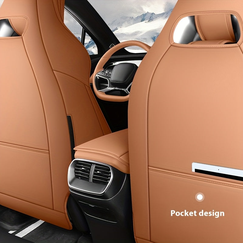Sporty Style besh-o'rindiqli avtomobil o'rindiq qoplamasi universal barcha mavsum nafas oladigan