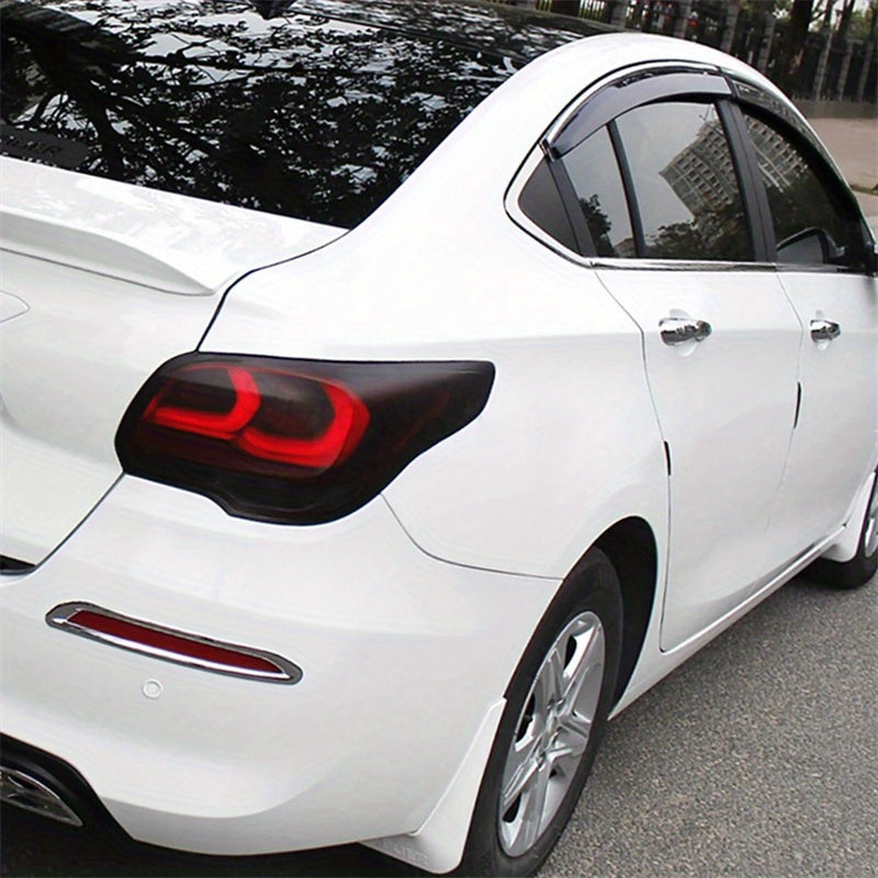 Black Car Light Tint Vinyl Film Headlight Taillight Cover for Auto Motorcycle