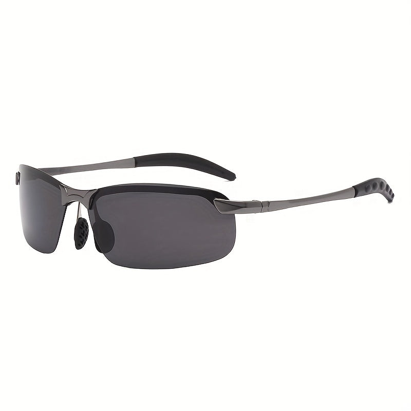 Erkaklar va ayollar uchun uniseks vintage polarize fotochromik quyosh ko‘zoynaklari