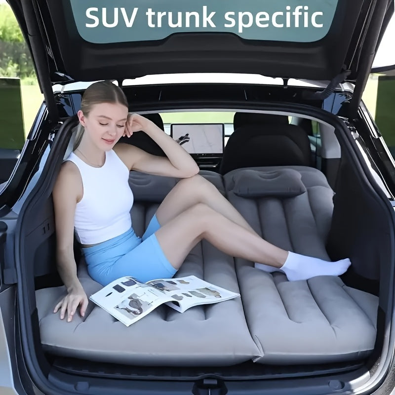 Inflatable SUV Car Bed Mat Portable Leak-Proof Thick Mattress for Camping