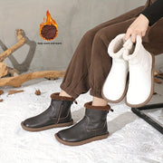 Women's Winter Thick Boots Soft-Soled Fashionable Classic Mom Boots