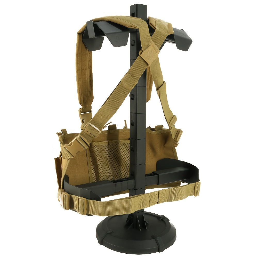 Durable Nylon Chest Rig with MOLLE Pouch for Hunting and Airsoft