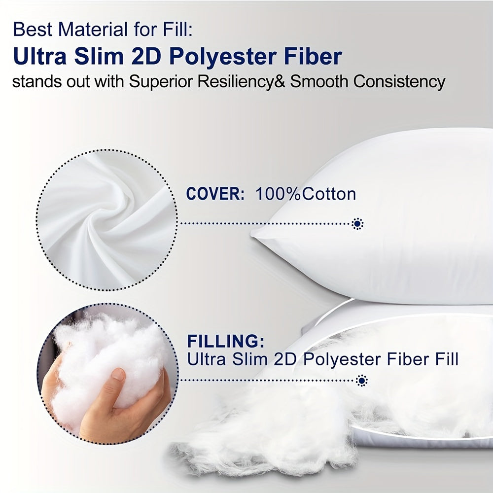 Наружные водонепроницаемые подушки-каскадки из микрофибры 18x18 или 50,8x50,8 см