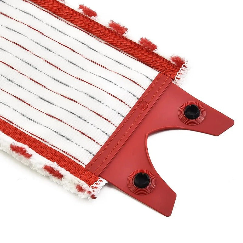 Set of 2 Microfiber Mop Pads for Fast Drying and Machine Washable Floor Cleaning