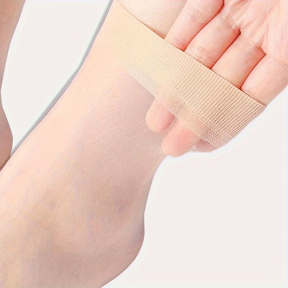 10 Pairs of Durable Short Work Socks Polyester Spandex Knit Fabric