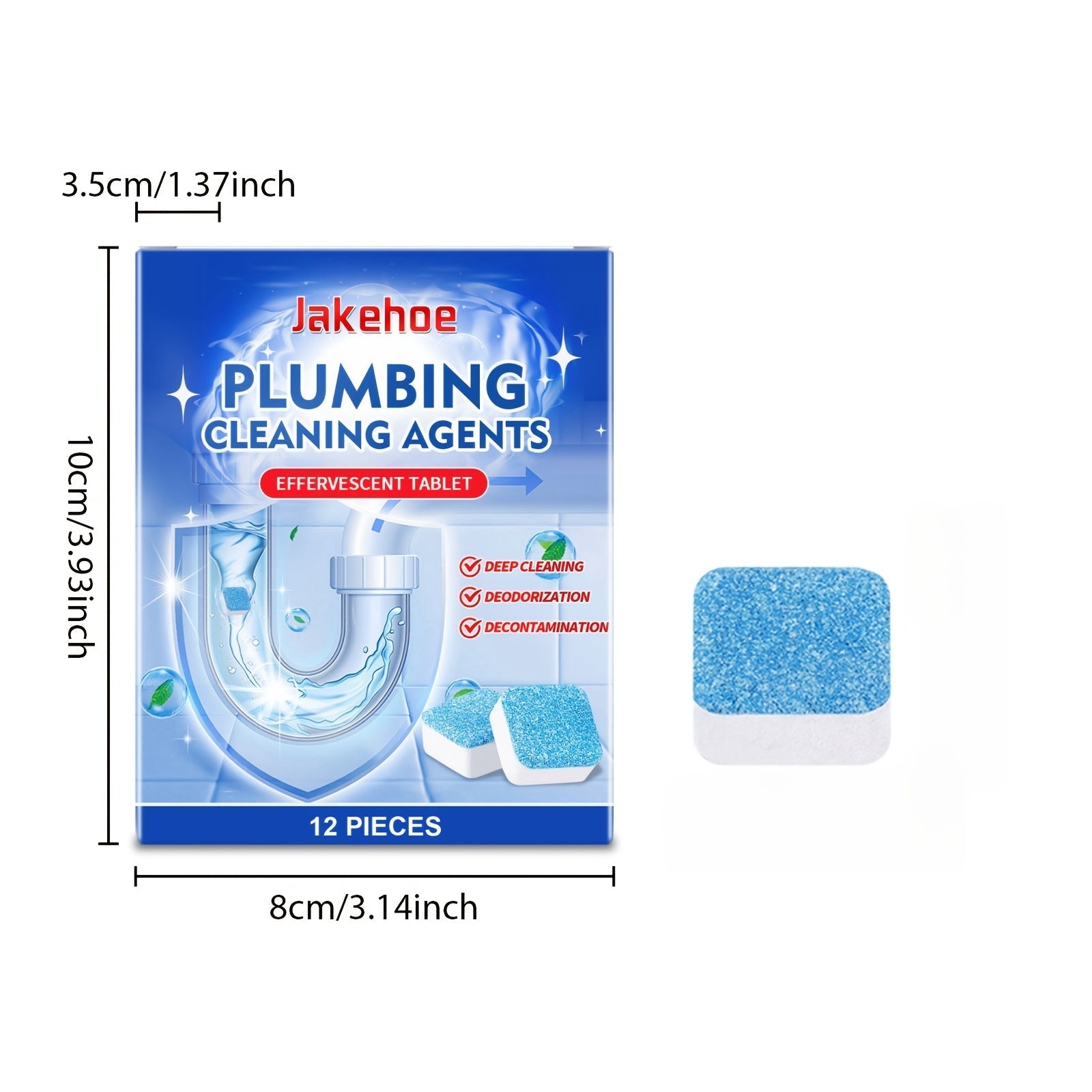 Oshxona quvurlari tozalash tabletkalari, drenaj tizimlaridagi yog' to'siqlarini ochish uchun shovqinli tabletkalar.