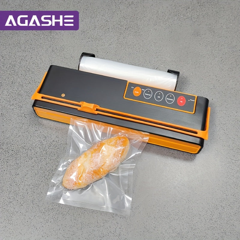 -70Kpa choʻzilish kuchi va 32cm sumka sigʻimi bilan yuqori tezlikda avtomatik vakuum yopishtiruvchi, kesish asbobi bilan. Uy/oshxona uchun oziq-ovqatning yangi holatini saqlash uchun bitta bosish bilan ishlash. Muhim oziq-ovqat