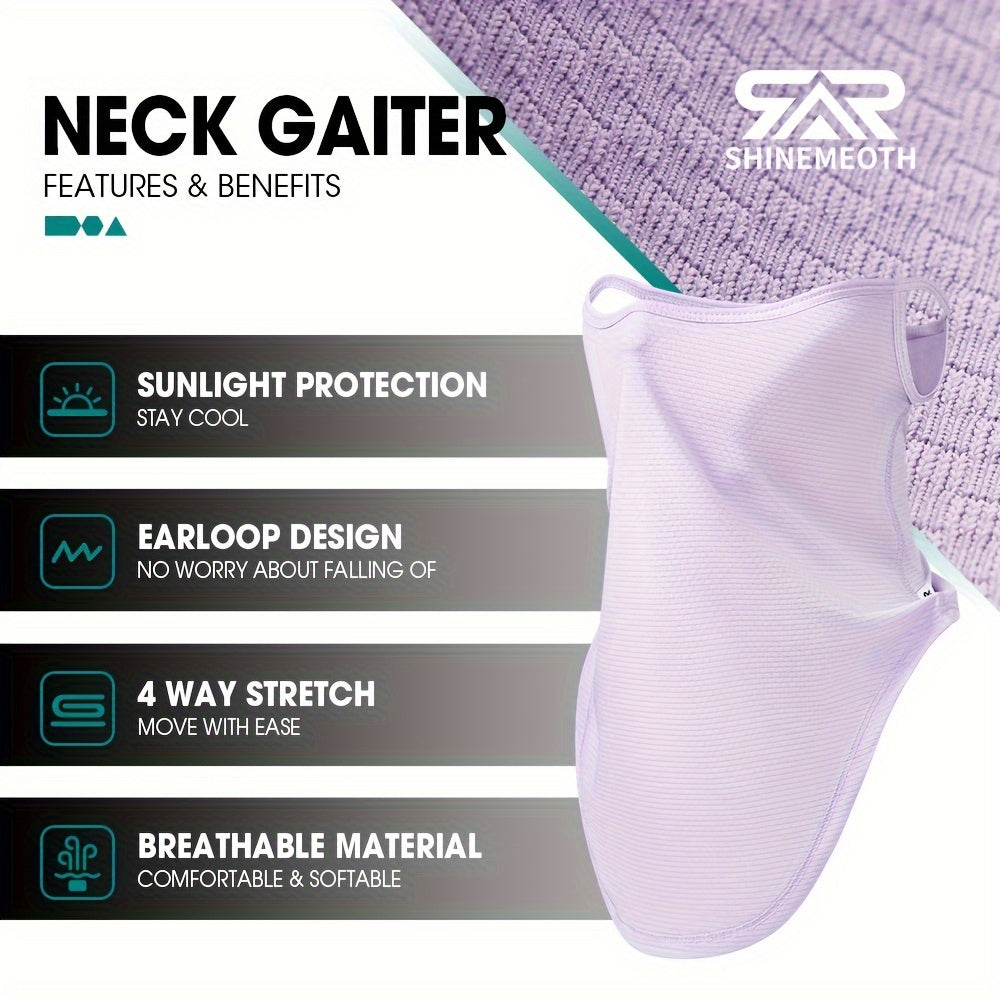 Lightweight UV Protection Face Mask for Women, Dustproof, Reusable, 1/2 Pack