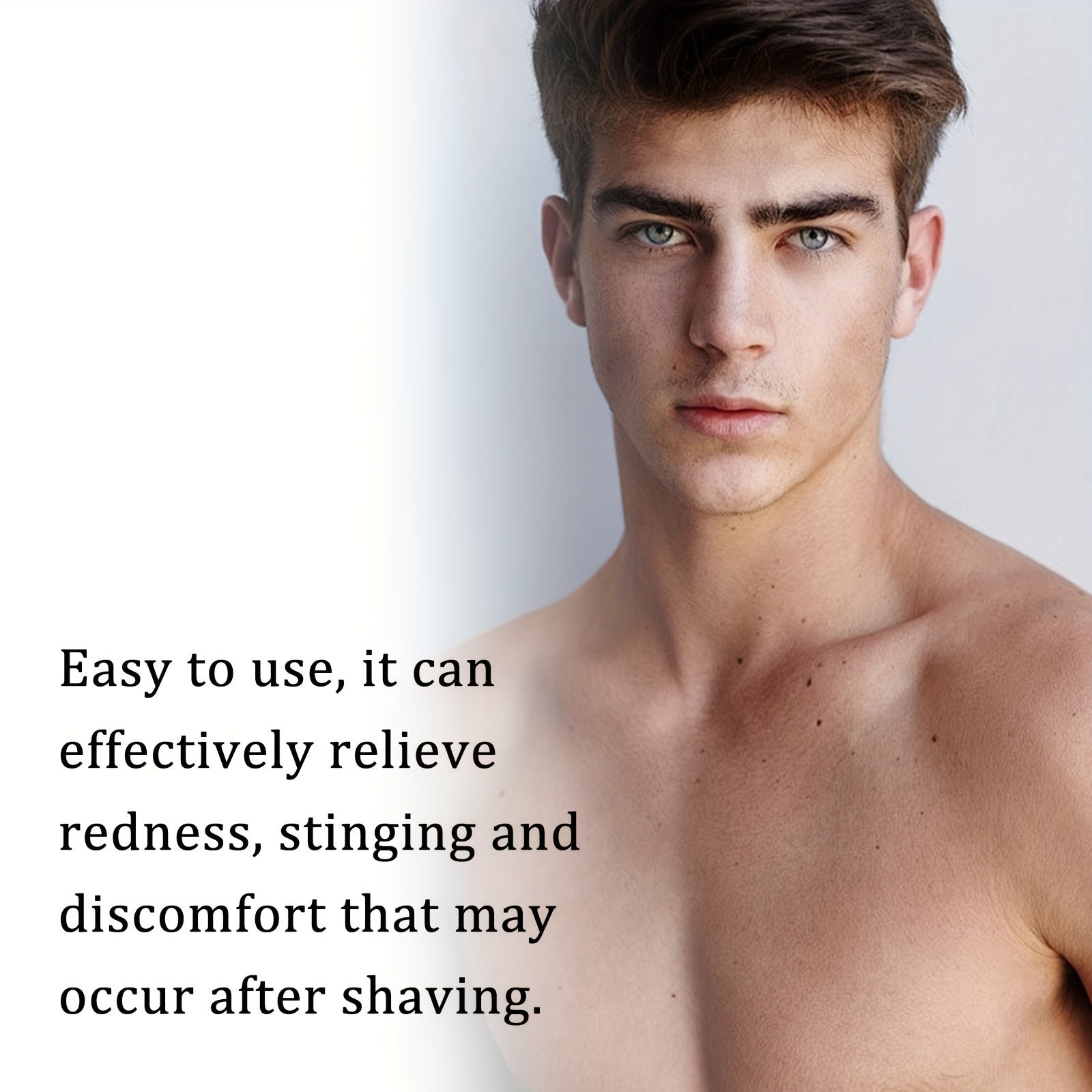 Лосьон после бритья для мужчин успокаивает сухую кожу и покраснение с сандаловым деревом