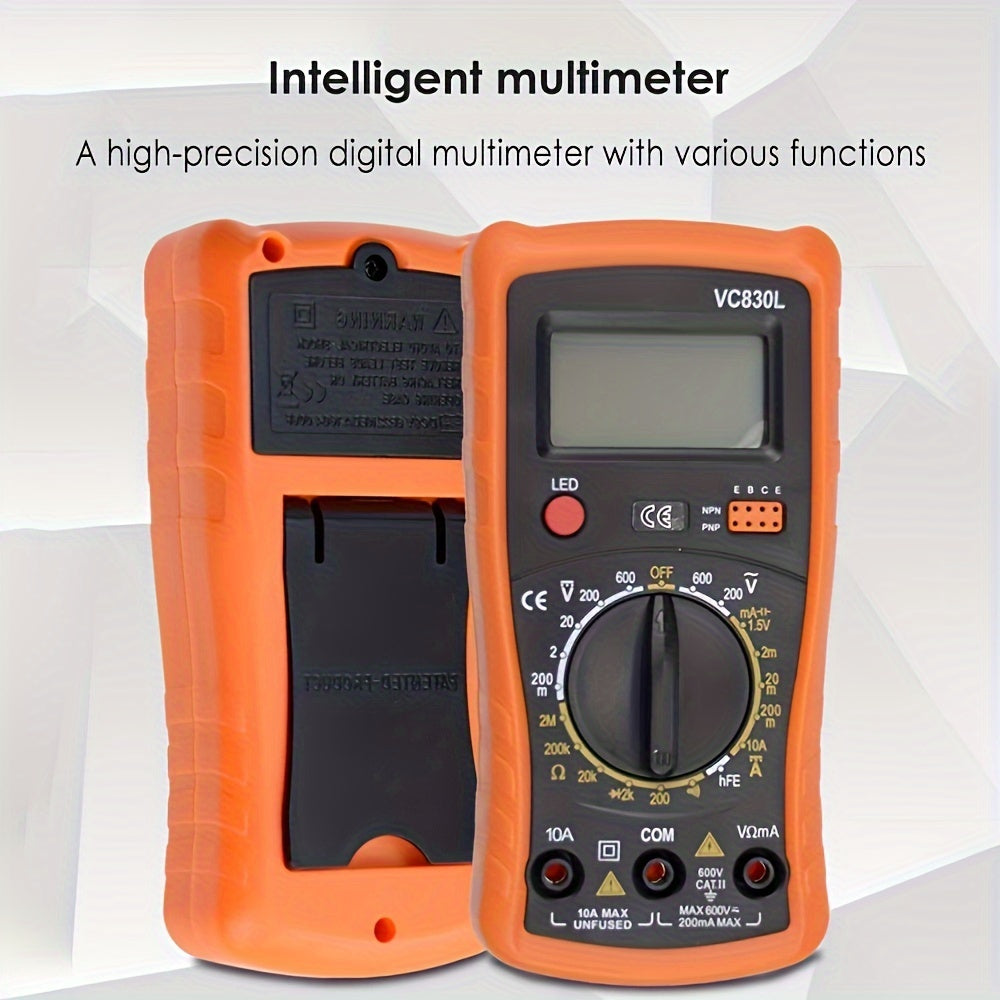 19-Piece Electric Soldering Iron Kit with Multimeter 220V Non-Rechargeable Battery