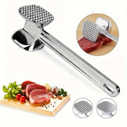 Aluminum Meat Tenderizer Hammer Dual-Sided Flat Pounding Kitchen Tool