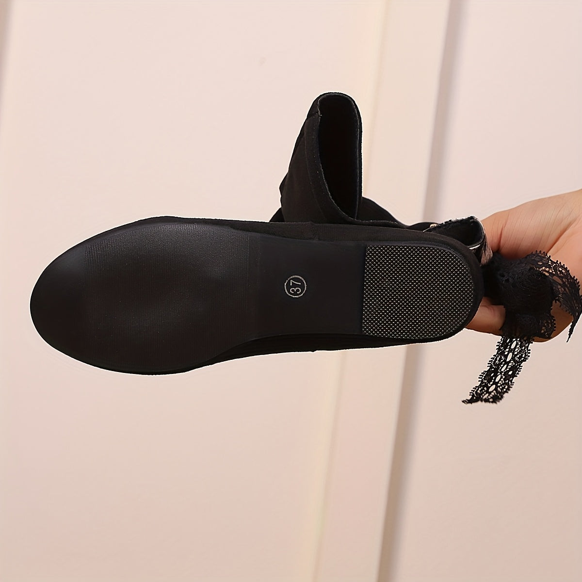 Women's Faux Fur-Lined Ankle Boots Winter Cozy Lace-Up Mid-Calf Beige