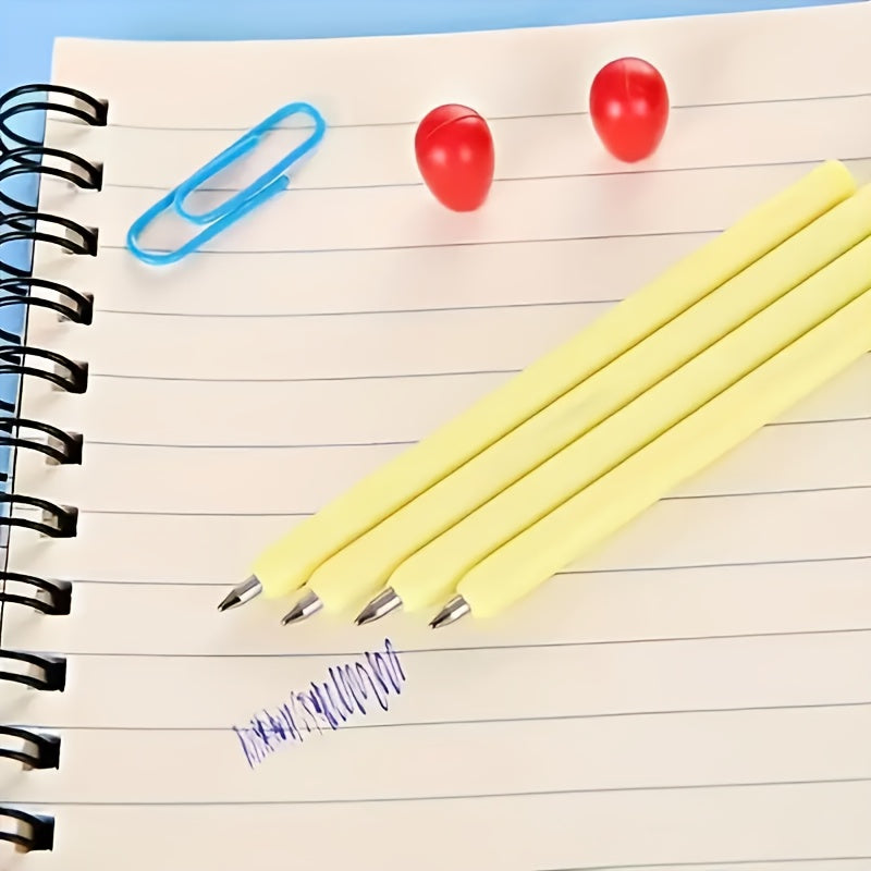 20 мини-ручек в форме матча с синим стержнем 0,5 мм для творческого рисования и офисного использования