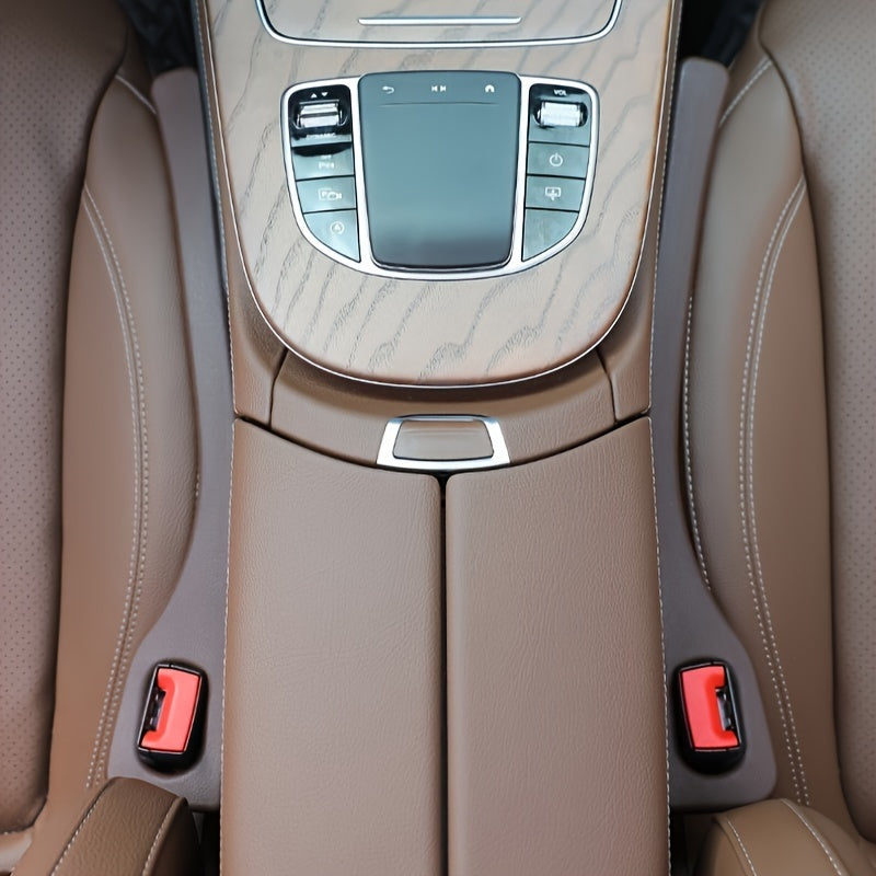 Заполнители зазоров между автомобильными сиденьями, 2 шт., водонепроницаемая набивка, блокировщик консоли