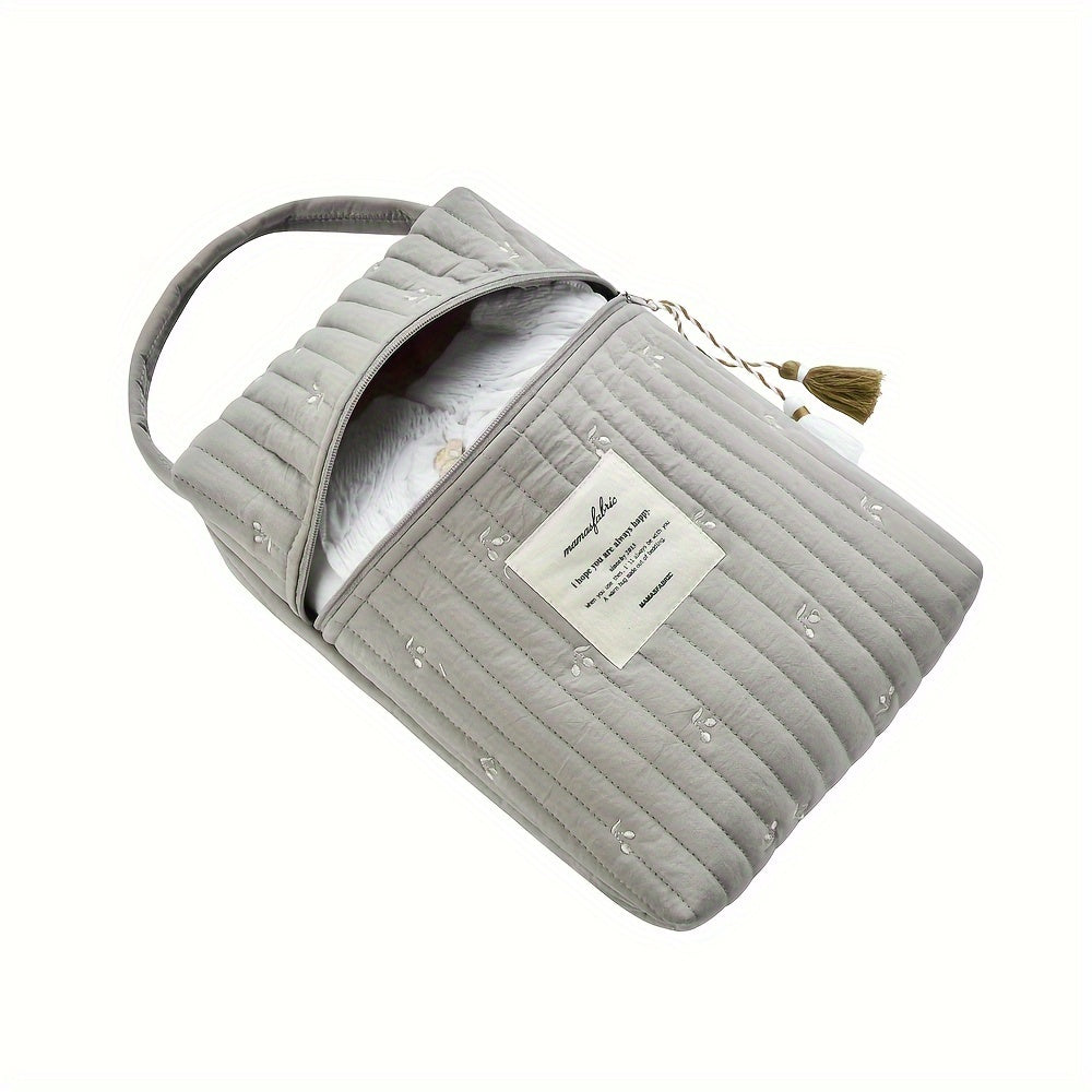 Сумка для подгузников, сумка для мамы, сумка для хранения подгузников с вышивкой, висячая сумка для коляски, портативная сумка для хранения подгузников