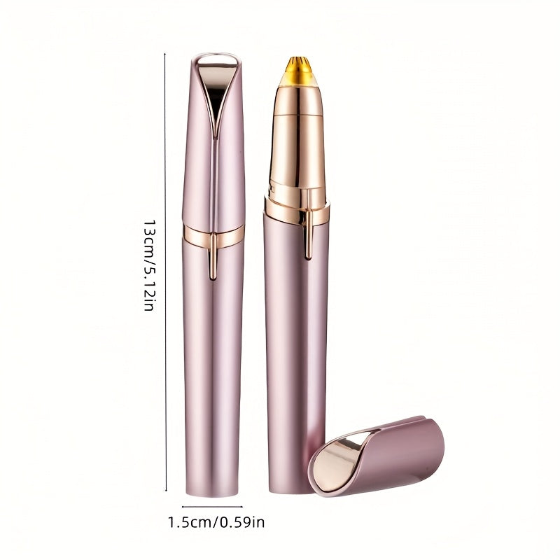 Recortadora de cejas eléctrica para unisex, recargable por USB, batería de litio, moldeador de cejas