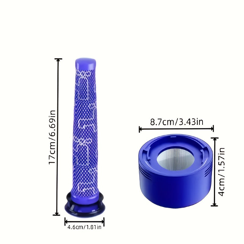 Replacement Vacuum Filters for V6 V8 DC58 DC62 Models 2 Sets