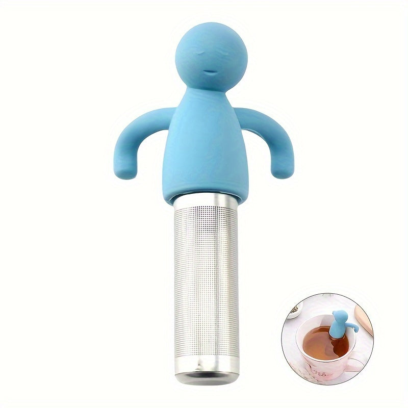 Stainless Steel Tea Infuser with Silicone Hook Handle for Loose Leaf Tea
