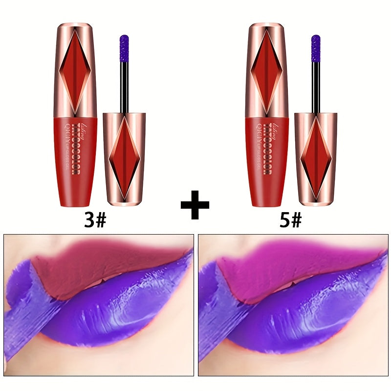 Women Matte Lip Gloss Long-Lasting Waterproof Velvet Lipstick in Vibrant Colors