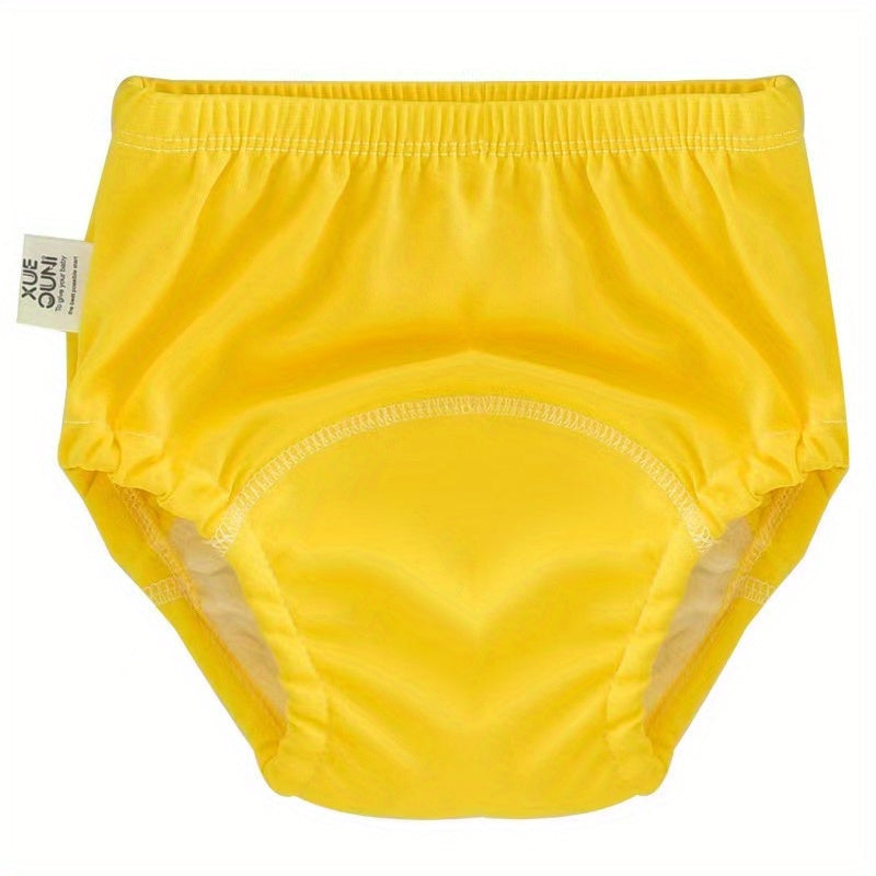 Kichkina bolalar uchun 6-qavatli paxta qayta ishlatiladigan o'quv pamperslari, yozgi foydalanish uchun