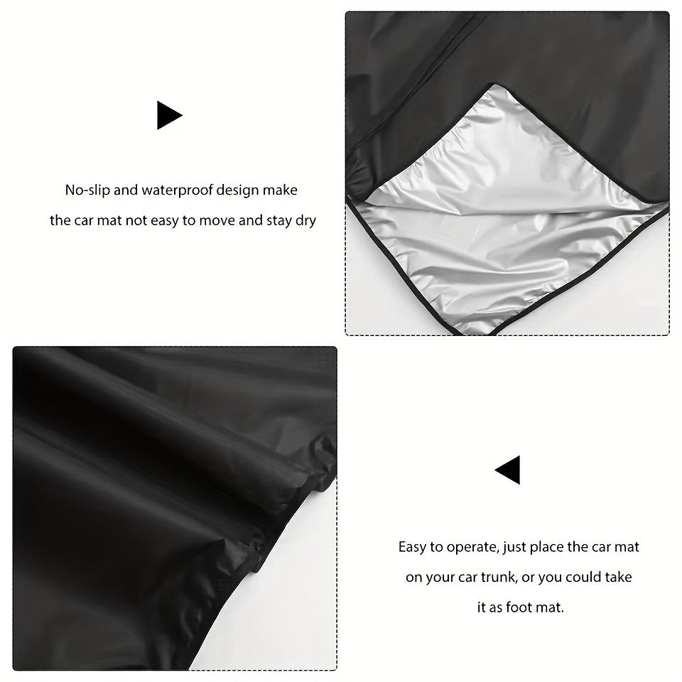 Car Trunk Protector Cover Polyester Cargo Liner Car Interior Accessories