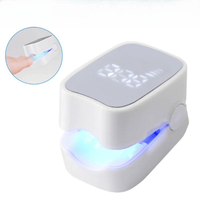 Portable USB Rechargeable Nail Lamp for Home and Travel Manicure Tool