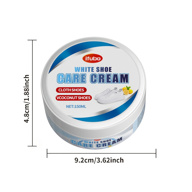 Shoe Care Kit for Sneakers Boots Canvas Whitens Yellowing 150G
