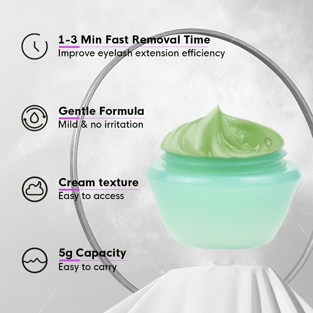 Unisex Lash Extension Glue Remover Cream 5g Gentle Easy to Use