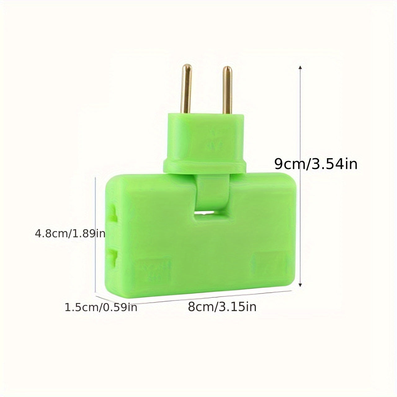 180 Degree Rotating Travel Power Adapter with Japan Plug 2500W Folding Extension Socket for Mobile Phones